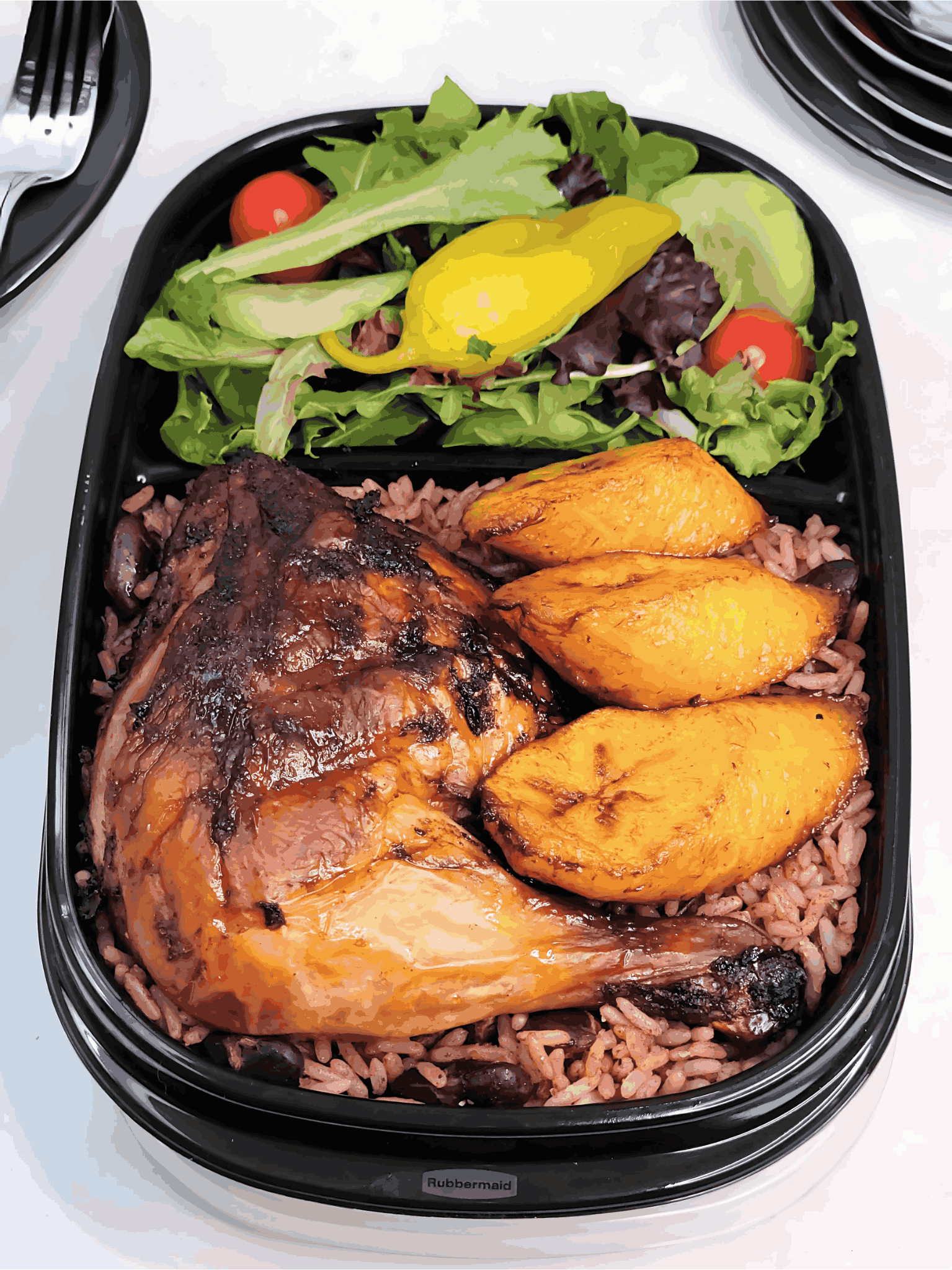 Caribbean jerk feast